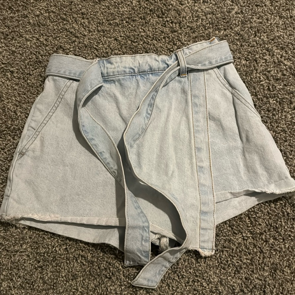 jean short/skirt